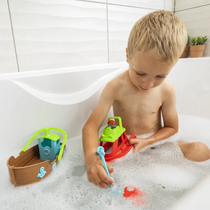 Fischerboot – 3-in-1 Badespielzeug