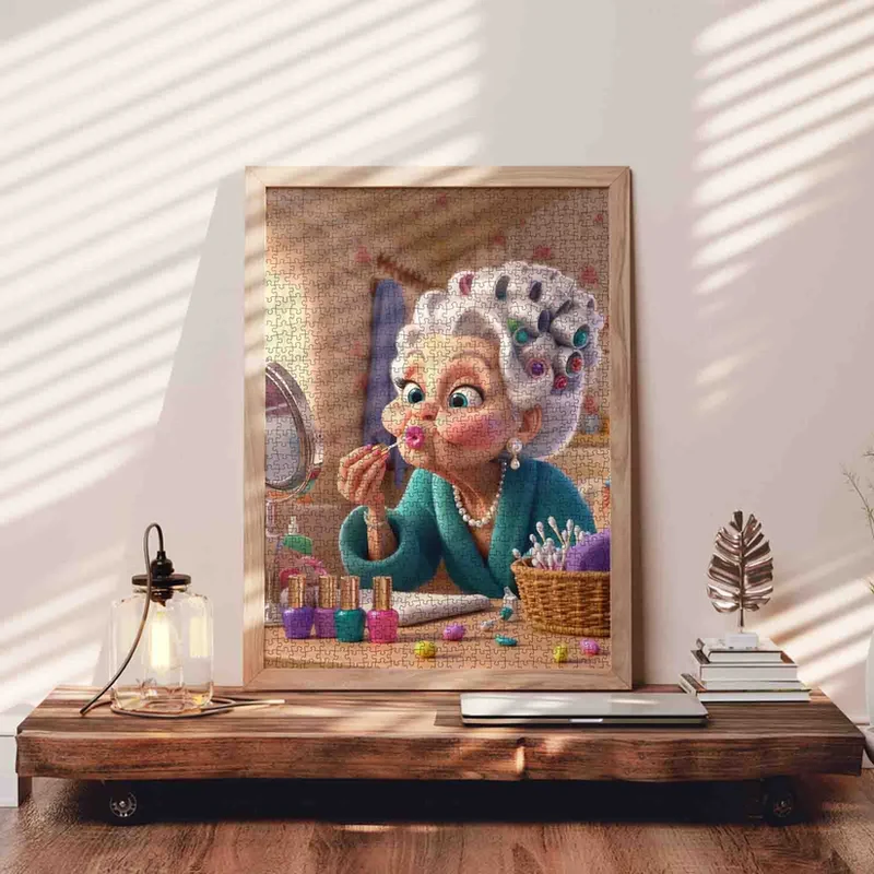 Playful Seniors - Playful Makeup Morning (1000pcs)