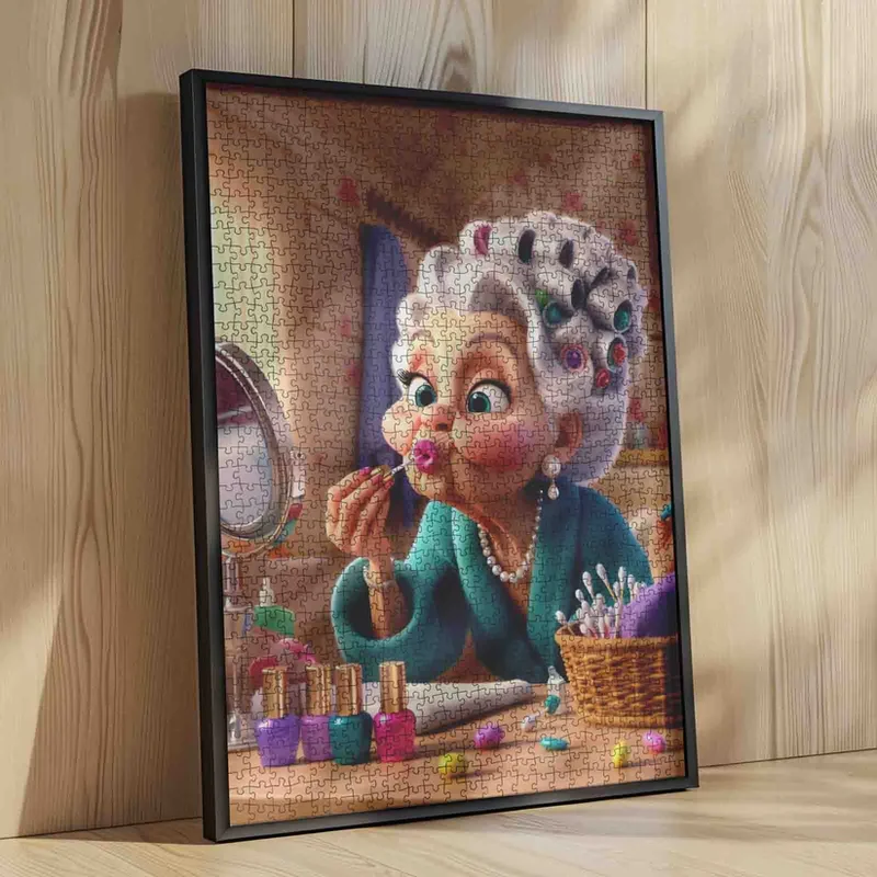 Playful Seniors - Playful Makeup Morning (1000pcs)