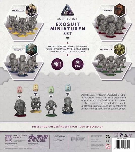 Exosuit Miniaturen Set - Anachrony, deutsch