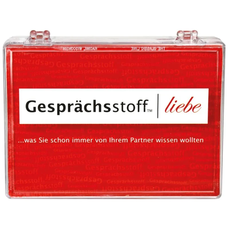Partyspiel, Quizspiel - Gesprächsstoff: Liebe - Deutsch