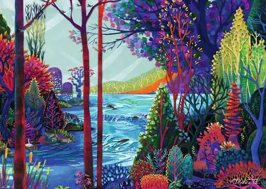Ravensburger Indigo Forest (1000pcs)