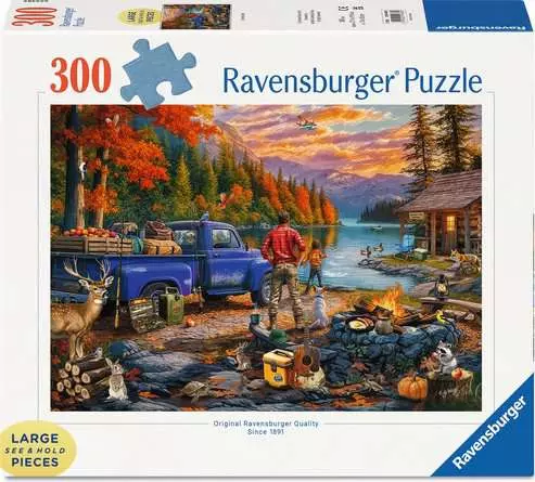 DMG Ravensburger Sunset Lake (300 Large pcs) (DAMAGED BOX)