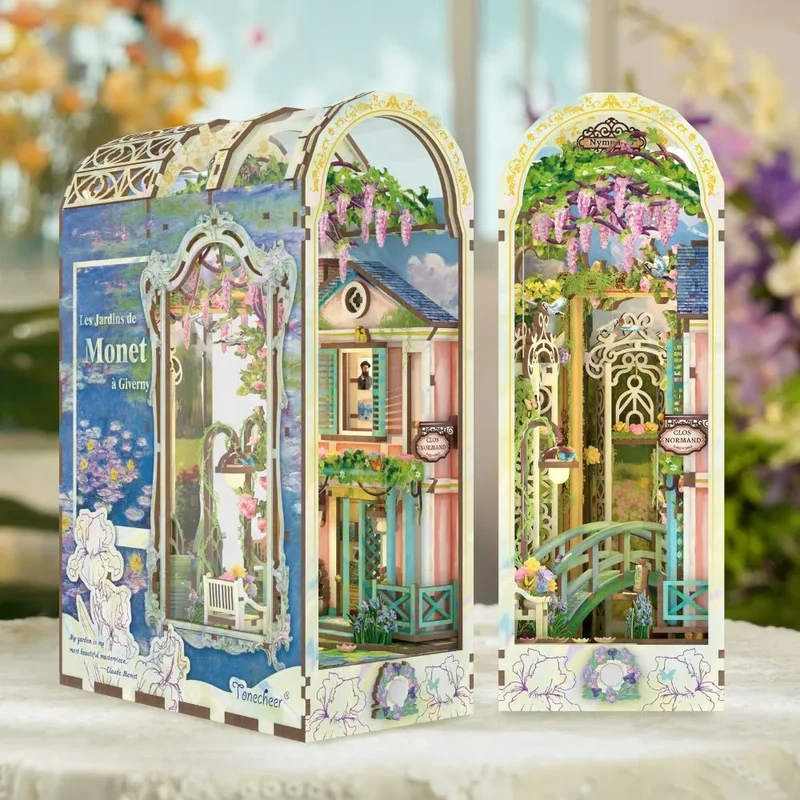 Book Nook - Giverny's Garden (Wood)