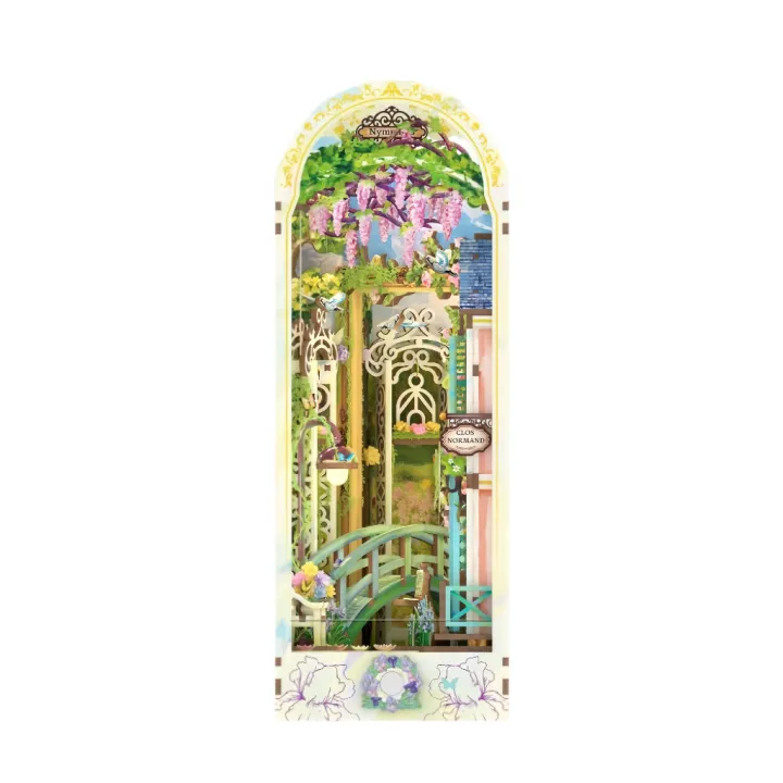 Book Nook - Giverny's Garden (Wood)