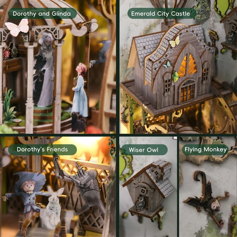 Book Nook - Dorothy's Journey (Wood)