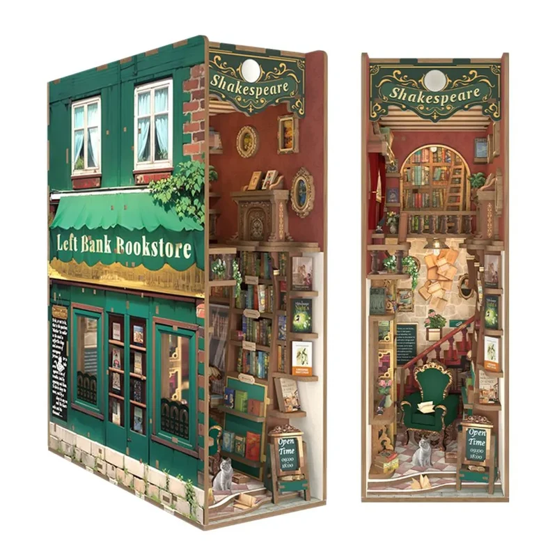 Book Nook - Left Bank Bookstore (Wood)