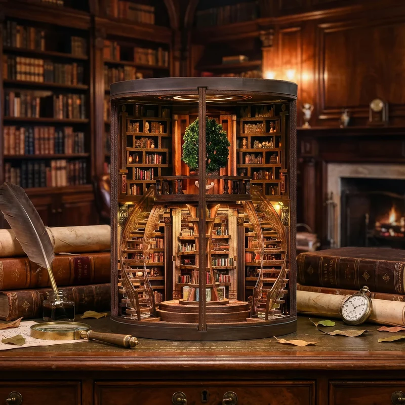 Book Nook - Wisdom Rings (Wood)