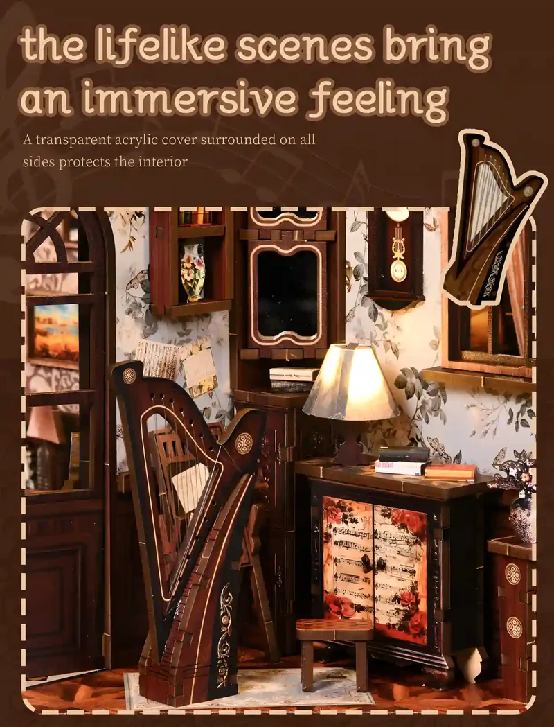 European Melody Diorama (Wood)