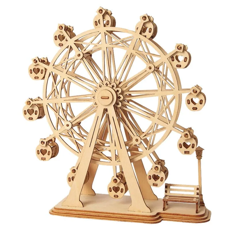 3D Ferris Wheel (Wood)