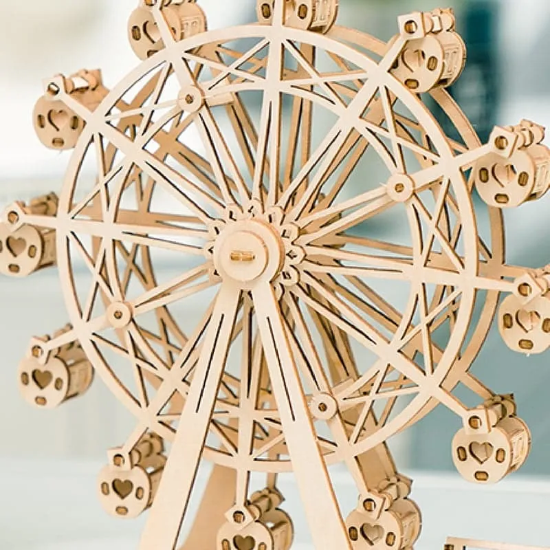 3D Ferris Wheel (Wood)