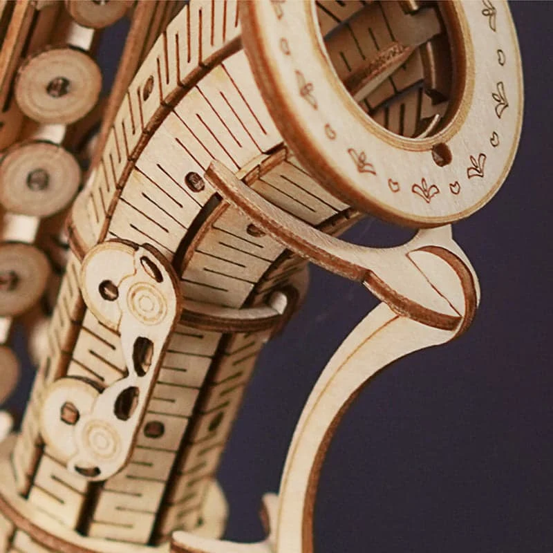 3D Saxophone (Wood)