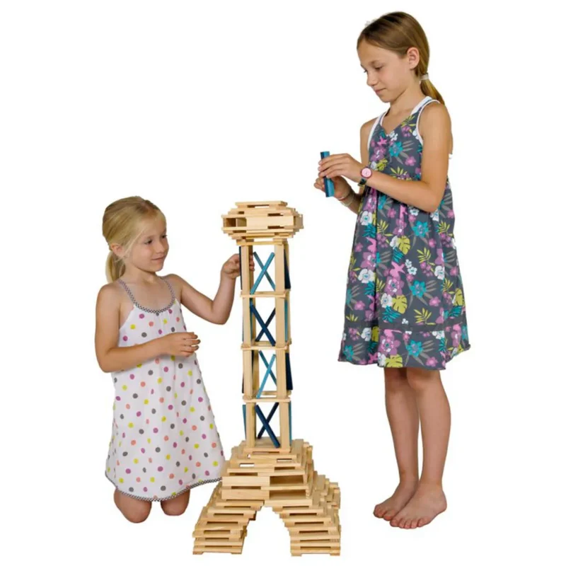 KAPLA - Baukasten mit Holzbrettchen 200 Stück