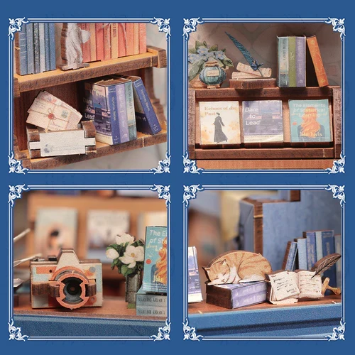 Book Nook - Literature Bookstore (Wood)