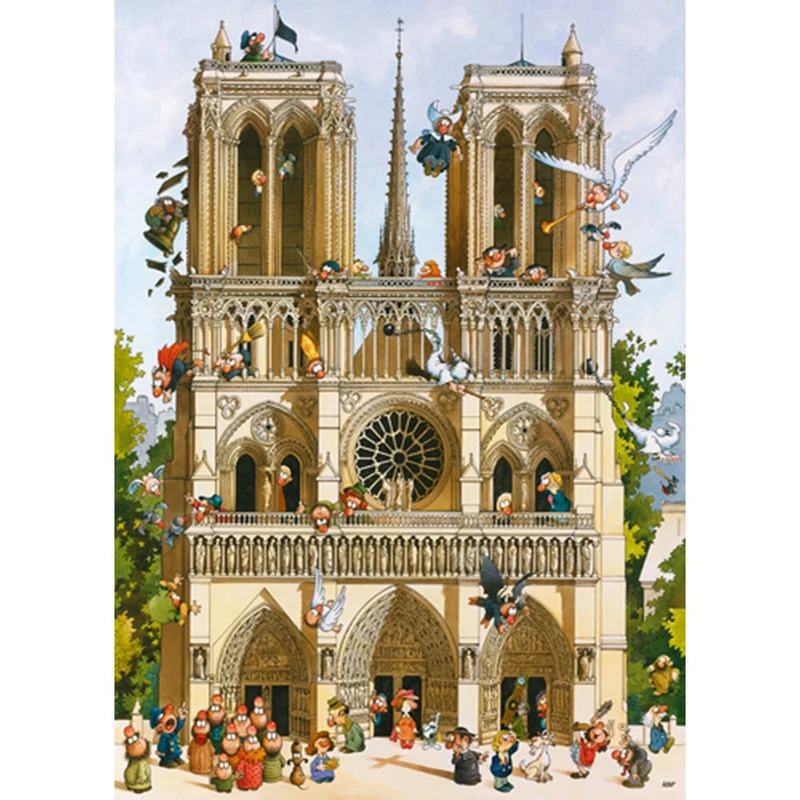 Puzzle Vive La Notre Dame! Standard, 1000 Teile