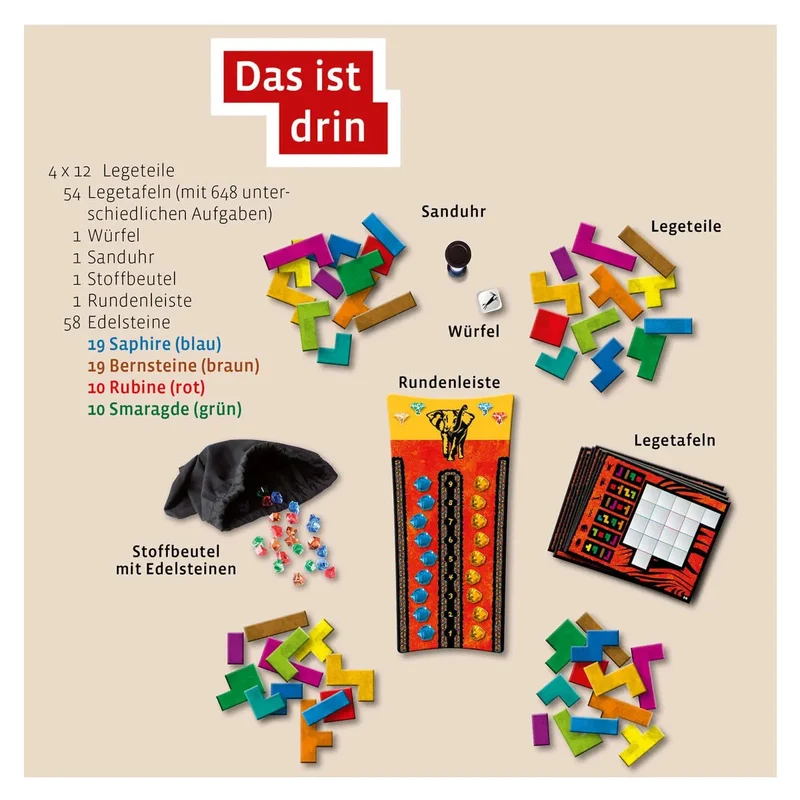 Kosmos - Ubongo Classic - Legespiel