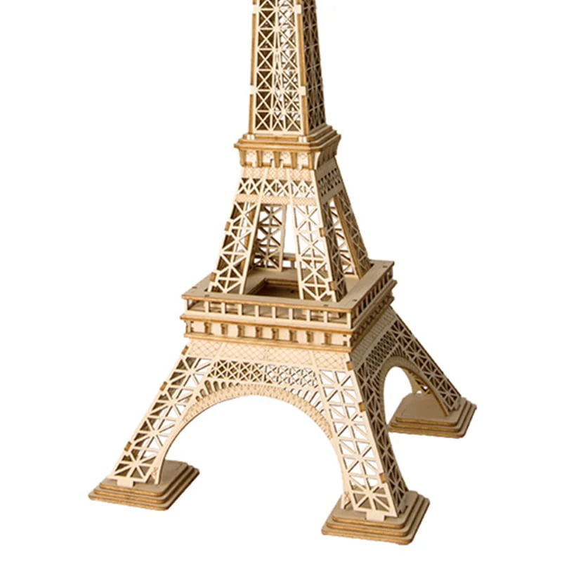 3D Eiffel Tower (Wood)