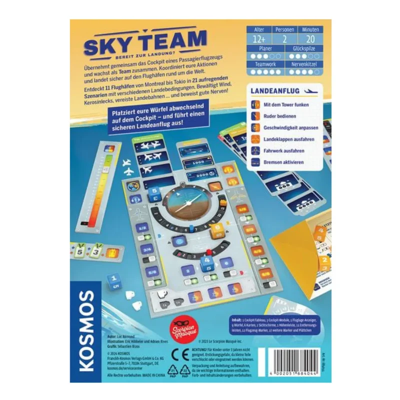 Kosmos - Sky Team - Spiel des Jahres 2024