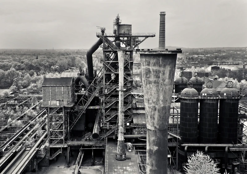 60433 Industrie - Fabrikgebäude Puzzle