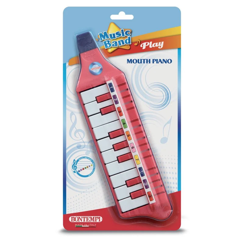 Bontempi Blasharmonika mit 10 Tasten im Blister