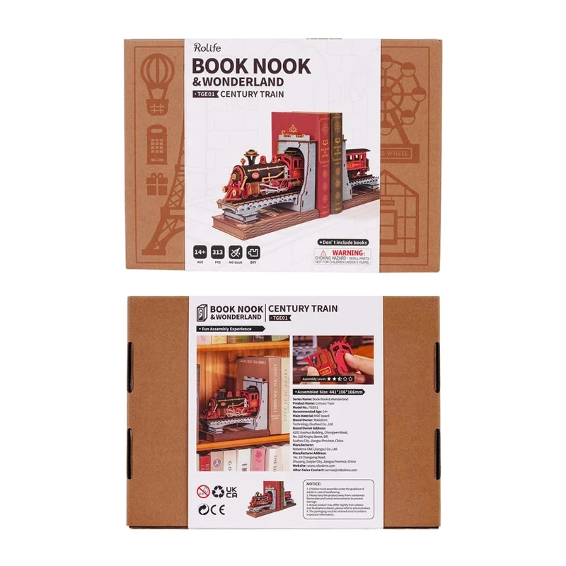 Book Nook - Century Train (Wood)