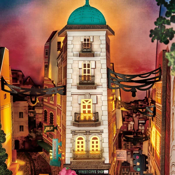 Book Nook - Street Scene (Wood)