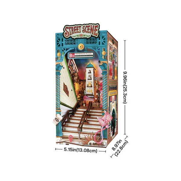 Book Nook - Street Scene (Wood)