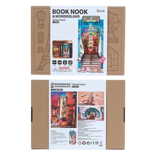 Book Nook - Street Scene (Wood)