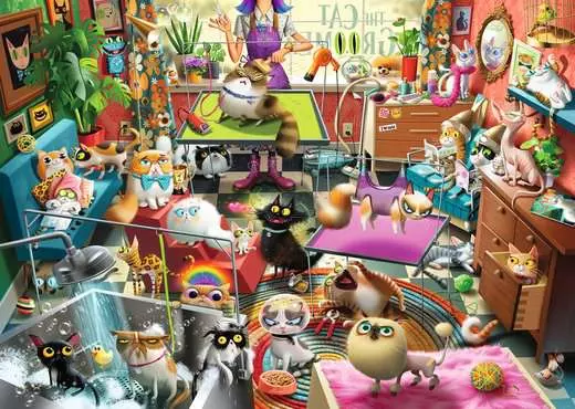 Ravensburger The Cat Groomer, Dean MacAdam (1000pcs)