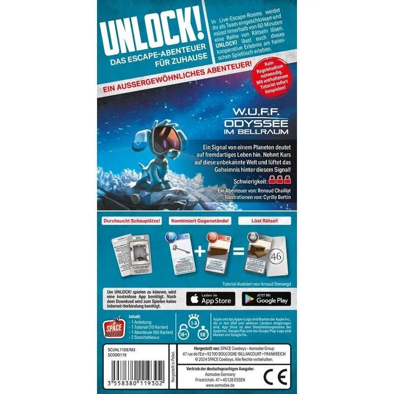 Unlock! - W.U.F.F.: Odyssee im Bellraum (Einzelszenario)