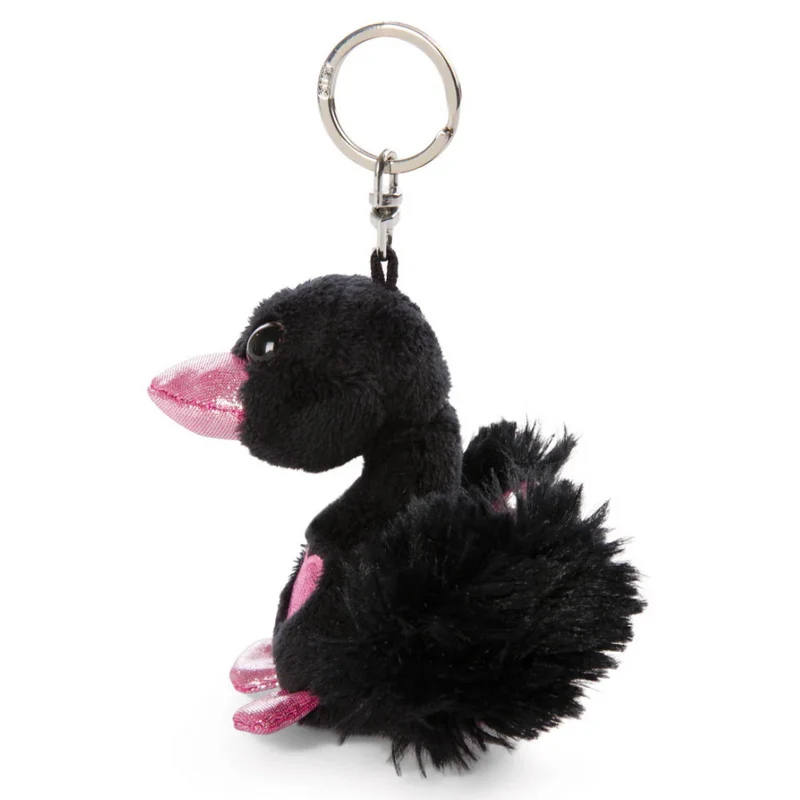 Nici - Love Schwan schwarz - Schlüsselanhänger