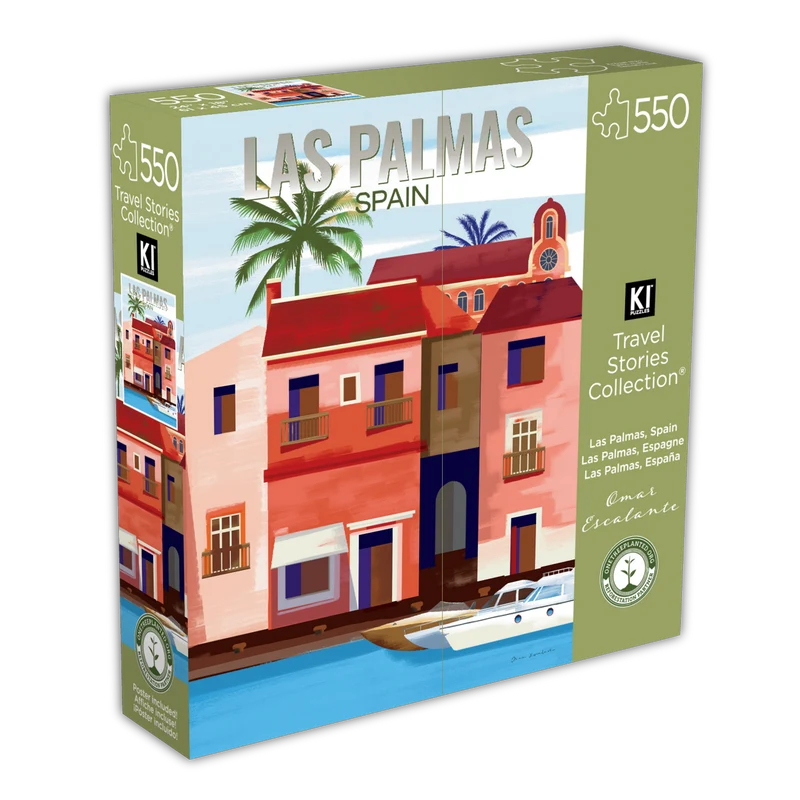 Travel Stories - Las Palmas, Spain (550pcs)