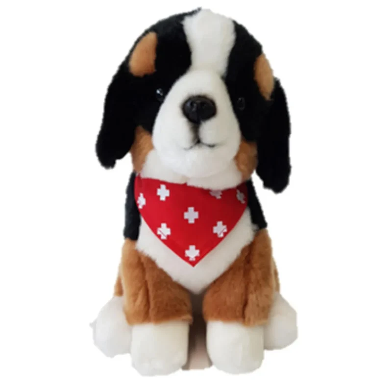 Nici - Sennenhund 17 cm mit Halstuch Swiss