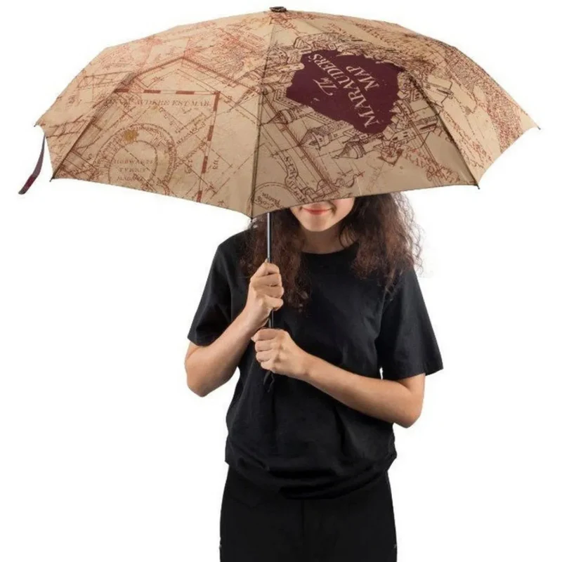 Harry Potter - Regenschirm - Marauder Map -