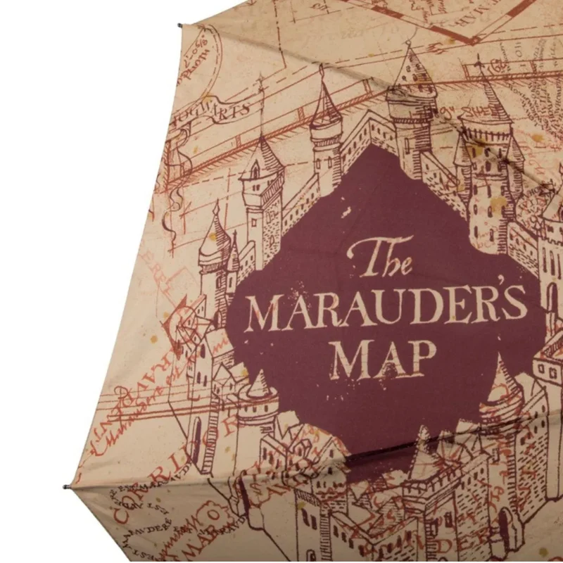 Harry Potter - Regenschirm - Marauder Map -