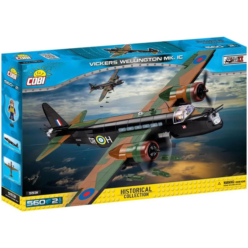 Cobi 5531 - Vickers Wellington MK.IC - Klemmbausteine