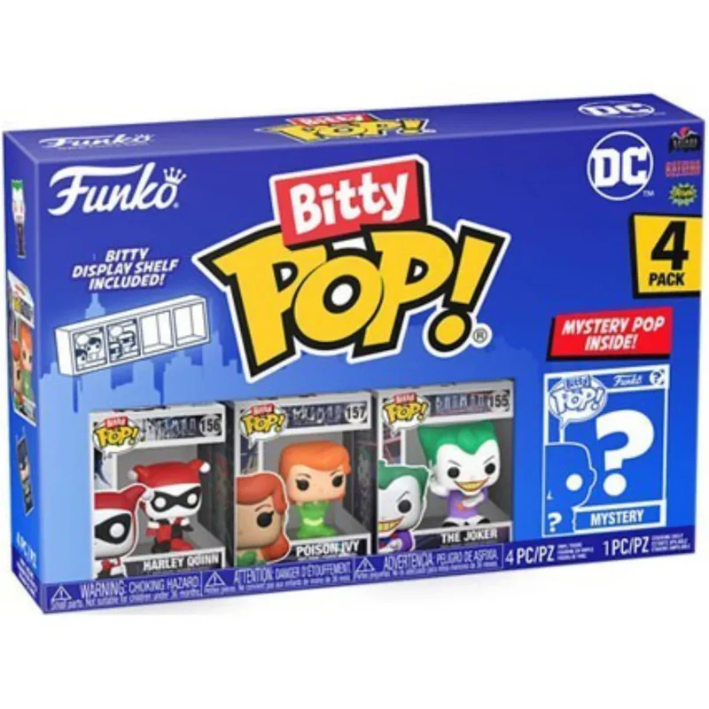 Bitty - Pop! DC Harley Quinn 4 - Pack
