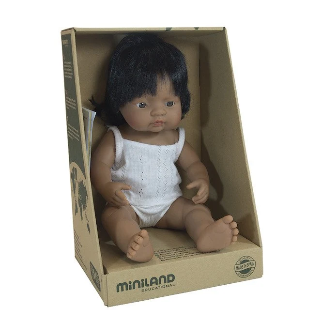 Puppe Mädchen - Spanierin 38 cm