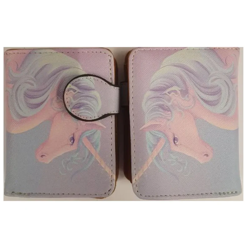 bb Klostermann - Geldbörse - Einhorn - hellblau - lila - rosa