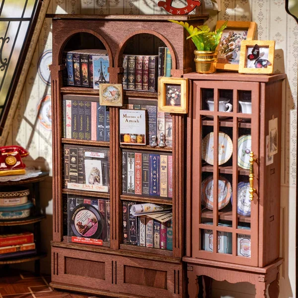 DIY Miniature House - Catherine's Living Room (Wood)