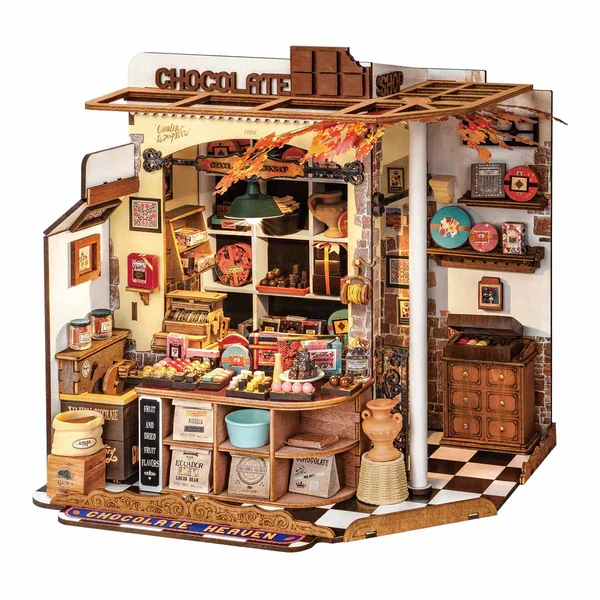 DIY Miniature House - Henry's Chocolate (Wood)