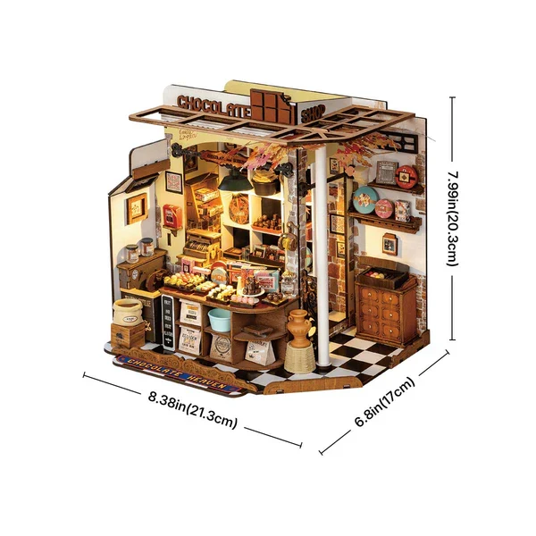 DIY Miniature House - Henry's Chocolate (Wood)