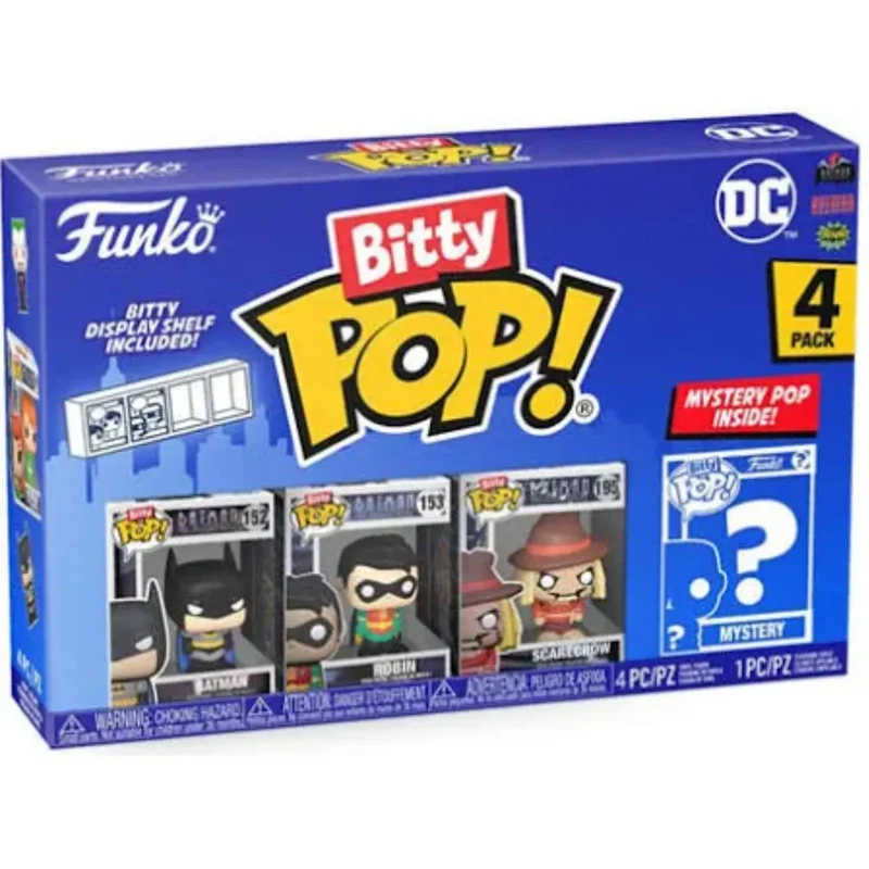 Bitty - Pop! Batman 4 - Pack