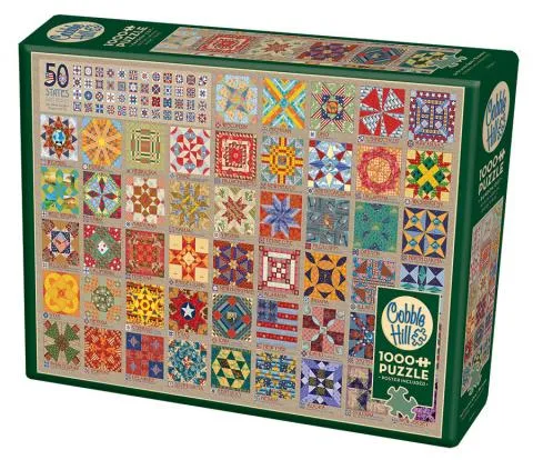 PFG 50 State Quilt Blocks (Usage/Used - PUZZLES FOR GOOD)