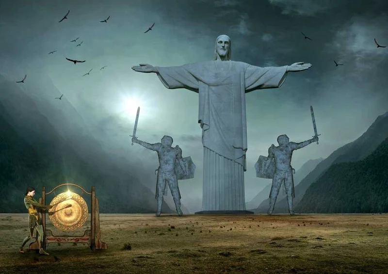 60725 Hintergründe - Statue Puzzle