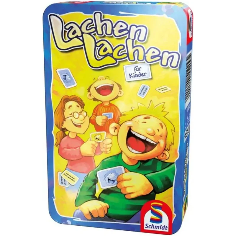Schmidt Spiele - Lachen, Lachen für Kinder, Metalldose