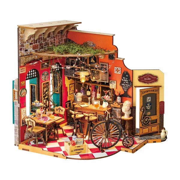 DIY Miniature House - Cheers Bar & Dining (Wood)