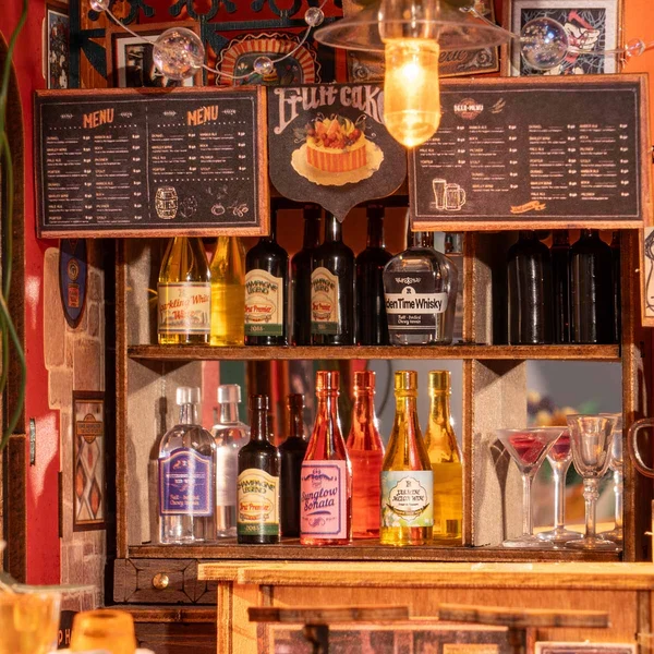 DIY Miniature House - Cheers Bar & Dining (Wood)