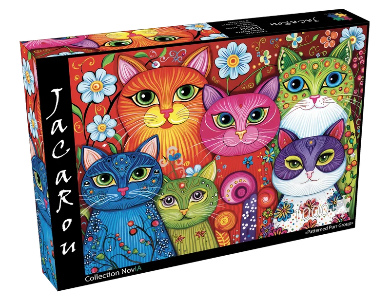 Patterned Purr Group - Collection NovIA (1000pcs)