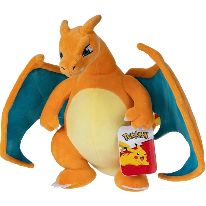 Jazwares - Pokémon Glurak Plüsch (30cm)